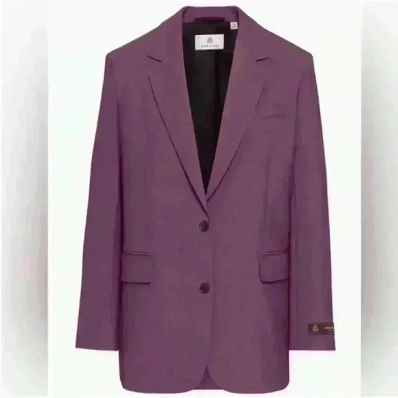 Babaton-Aritzia Women's "Agency" Blazer In Dewberry Purple- XS NWT! - Picture 5 of 14